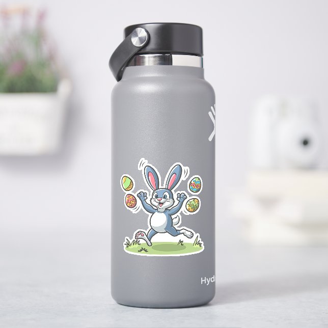 Cute Easter Bunny Rabbit Sticker (HydroFlask)