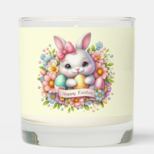 Cute Easter Bunny   Scented Candle