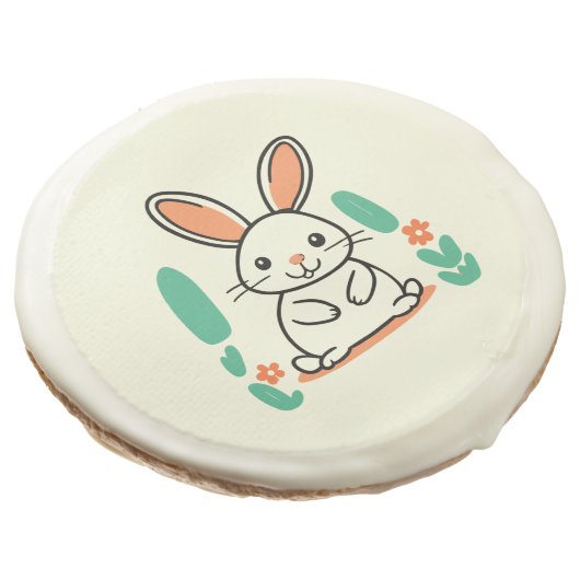 Cute Easter Bunny Sugar Cookies Pack (Angled)