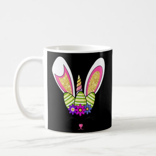 Cute Easter Bunny Unicorn  For Toddler Girl Baby  Coffee Mug