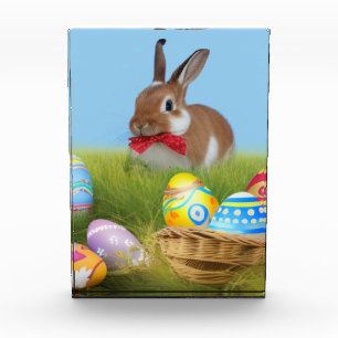 Cute Easter Bunnyfor a positive mood Acrylic Award