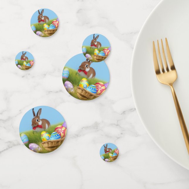 Cute Easter Bunnyfor a positive mood   Confetti (Group)