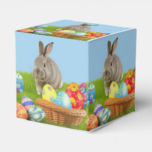 Cute Easter Bunnyfor a positive mood Favor Boxes