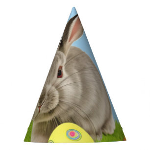 Cute Easter Bunnyfor a positive mood   Party Hat