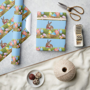 Cute Easter Bunnyfor a positive mood Wrapping Paper