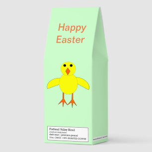 Cute Easter Chick Custom Roasted Coffee