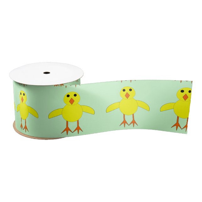 Cute Easter Chick Ribbon (Spool)