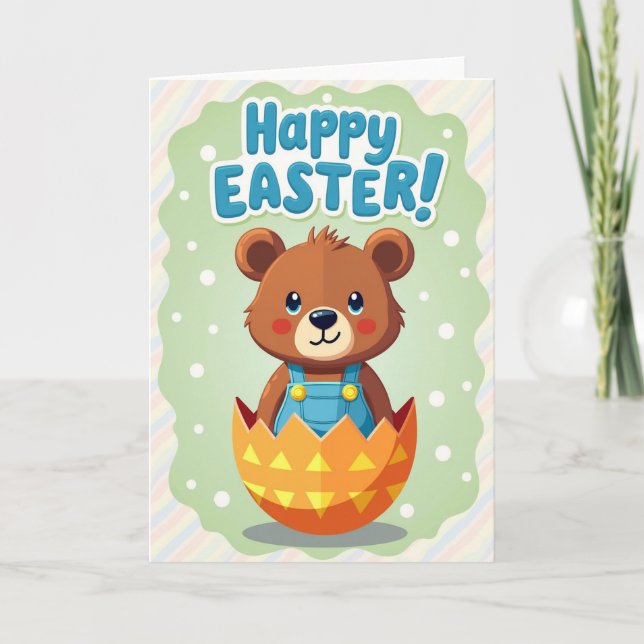 Cute Easter Critter Card (Front)