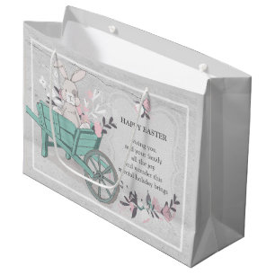 Cute Easter Design Large Gift Bag
