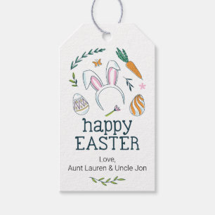 Cute Easter Doodles Gift Tags