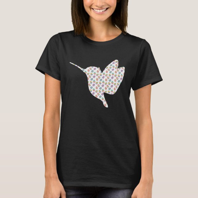 Cute Easter Egg Hummingbird  Easter Day 2023 T-Shirt (Front)