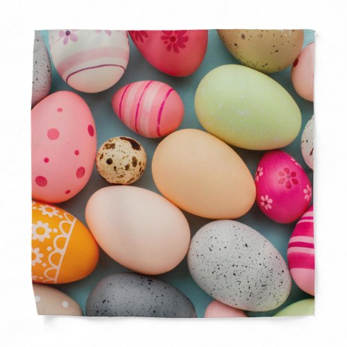 Cute Easter Eggs Fun  Bandana