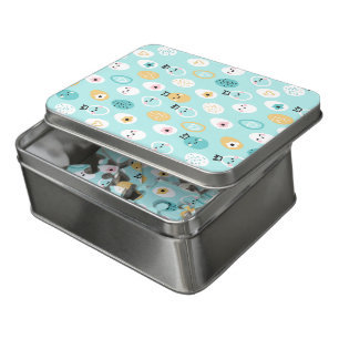 Cute Easter Eggs Pattern Kawaii Pastel Eggs Jigsaw Puzzle