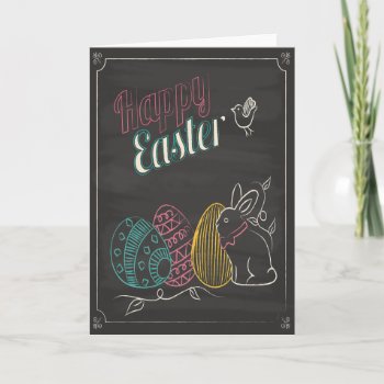 Cute Easter Greeting Card by GiftStation at Zazzle