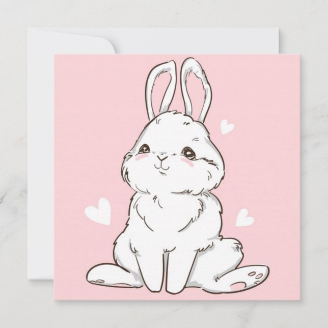 Cute Easter Holiday Card (Front)