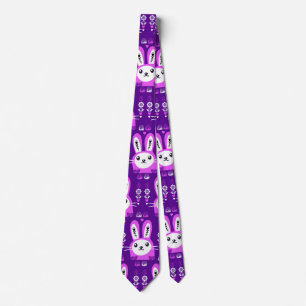 Cute Easter Holiday Rabbit Neck Tie