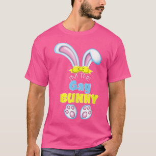 Cute Easter I'm The Gay Bunny LGBTQ Pride T-Shirt