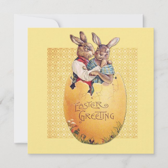Cute Easter Invitation (Front)