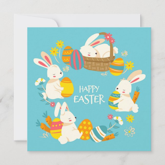 Cute Easter Invitation (Front)