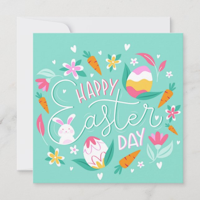 Cute Easter Invitation (Front)