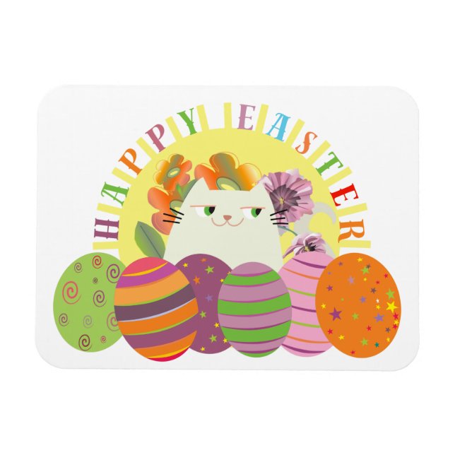 Cute Easter Magnet (Horizontal)