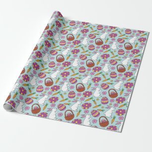 Cute Easter Pattern Wrapping Paper