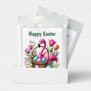Cute Easter pink flamingo party Lemonade Drink Mix
