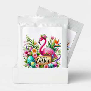 Cute Easter pink flamingo party  Lemonade Drink Mix