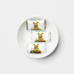 Cute Easter Rabbit with Eggs and Flowers Hershey's Miniatures