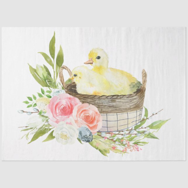 Cute Easter Series Design 11 Tissue Paper (Front)