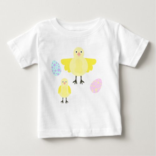 Cute Easter shirt with eggs and chicks