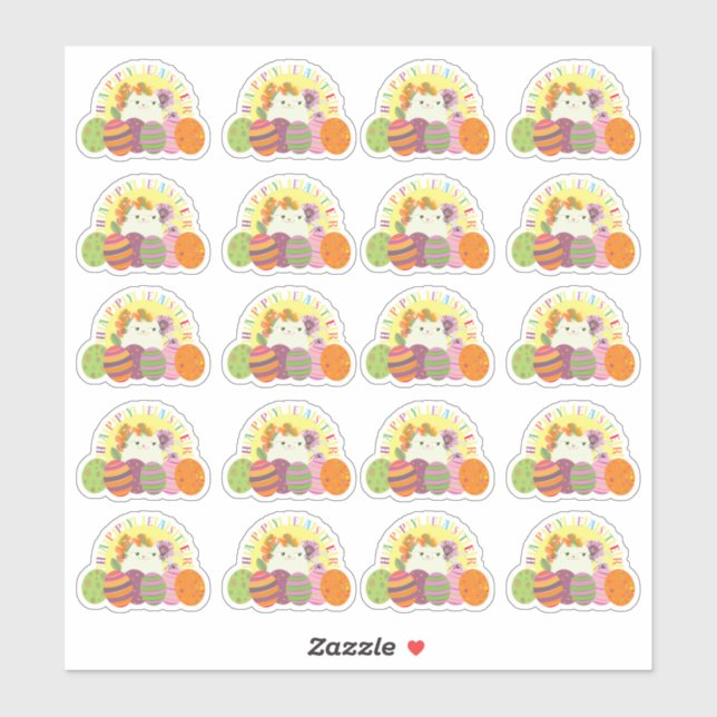 Cute Easter Sticker (Sheet)