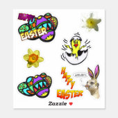 Cute Easter Sticker Set (Sheet)
