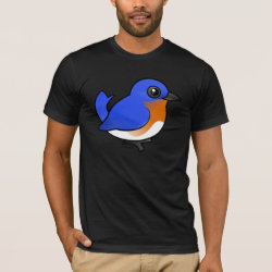 Eastern Bluebird Men's Basic American Apparel T-Shirt