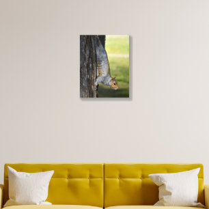 Cute Eastern Gray Squirrel Nature Photo Foam Core Photo Tile