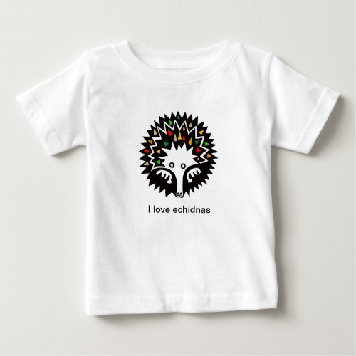 Cute ECHIDNA _ Wildlife Australia_ Baby Baby T_Shirt