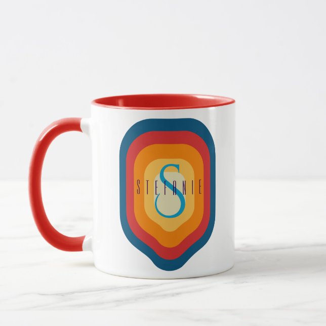 Cute Editable Personalized Mug (Left)