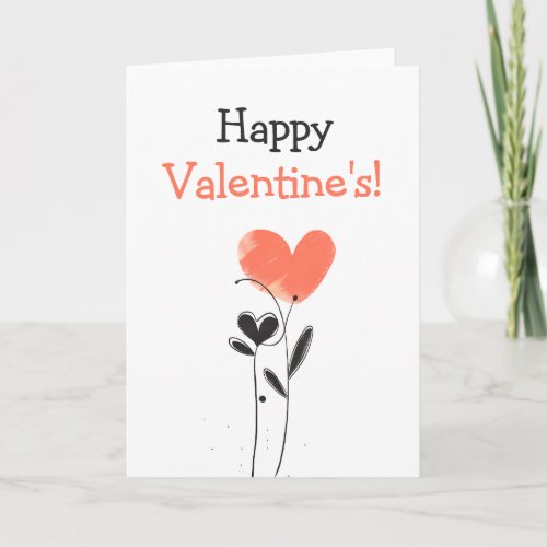 Cute Editable Valentines Card