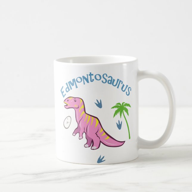 Cute Edmontosaurus Coffee Mug (Right)