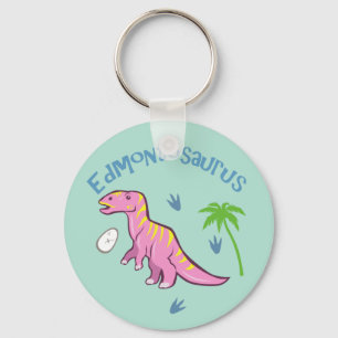 Cute Edmontosaurus Keychain