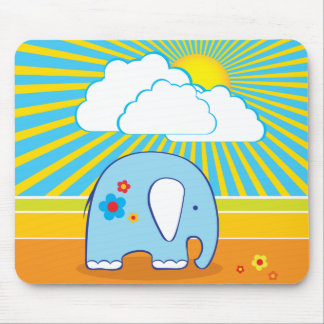 Cute Elefant Mousepad