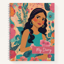 Cute & Elegant Diary Notebook for Organized Women