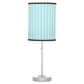 Cute Elegant Light Blue Peppermint Green Striped