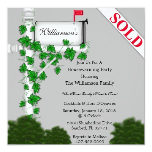 Elegant Housewarming Invitations 6