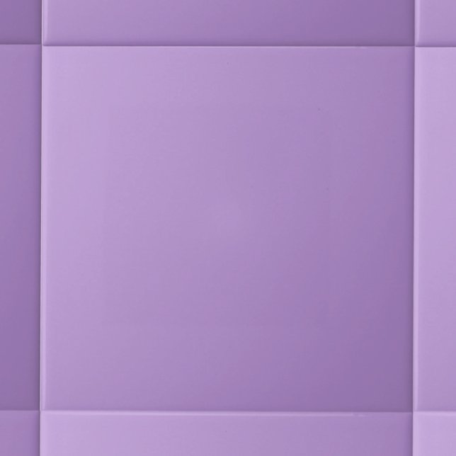 Cute Elegant Solid Color Pale Purple Ceramic Tile (Creator Uploaded)