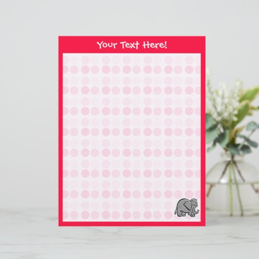 Cute Elephant (Standing Front)