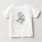 Cute Elephant and BLush Pink Floral 1st birthday