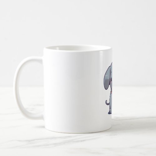 Cute Elephant and dog    Coffee Mug