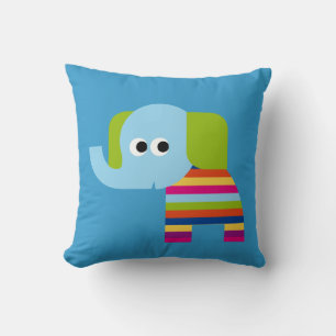 Cute Elephant and Lion Pillow for Kids Room