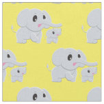 Cute Elephant Baby Nursery Decor Fabric